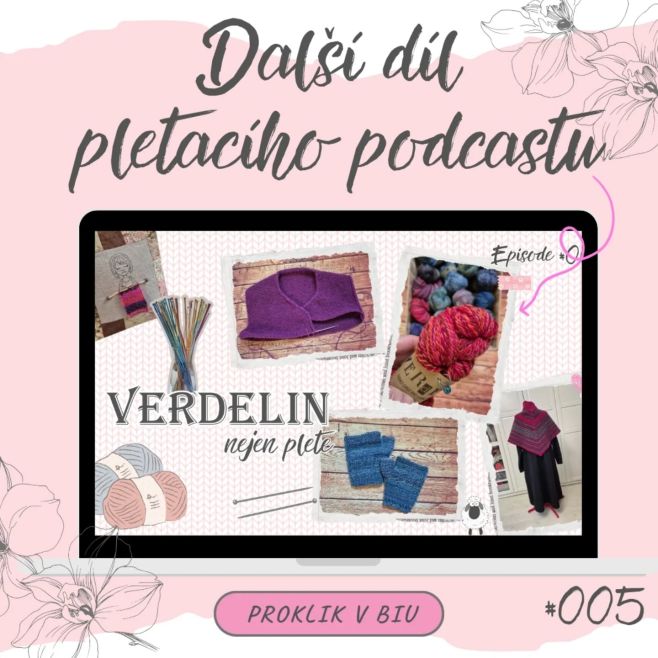Další díl pleteného podcastu je na Youtube! 🍾🎬🧶Trvalo to déle než jsem si myslela, ale byla jsem hodně unavená, tak jsem...